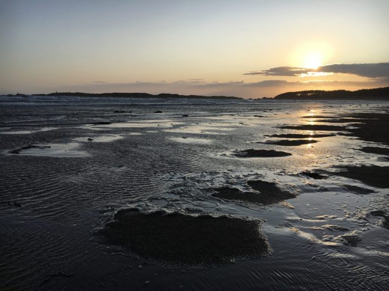 Sunset at Newborough Beach Anglesey
