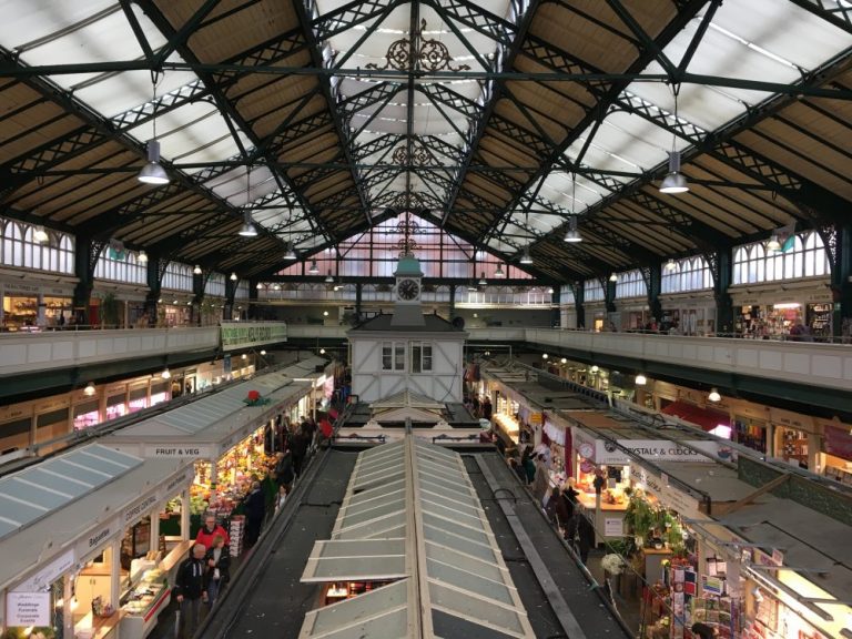 one of the things to do in Cardiff in the rain is visit the market