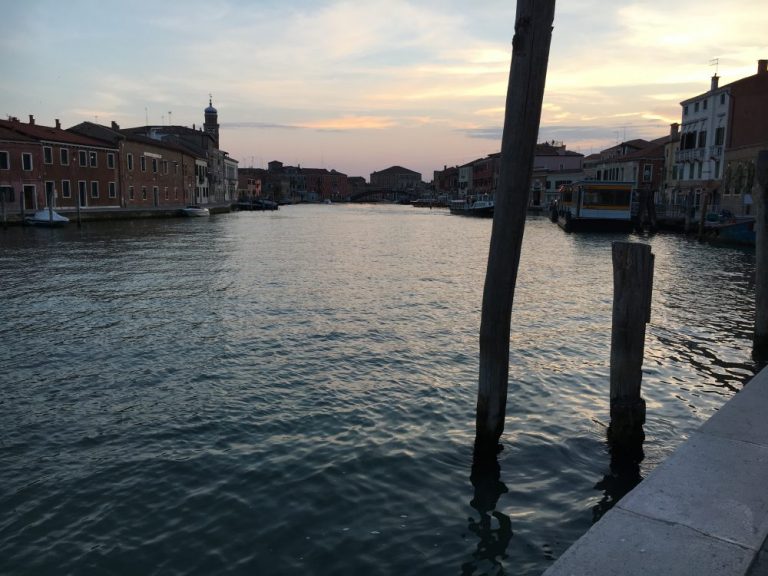 Venice family trip Murano