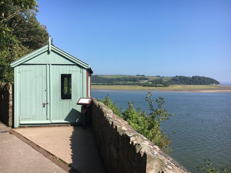 writing shed in laugharne