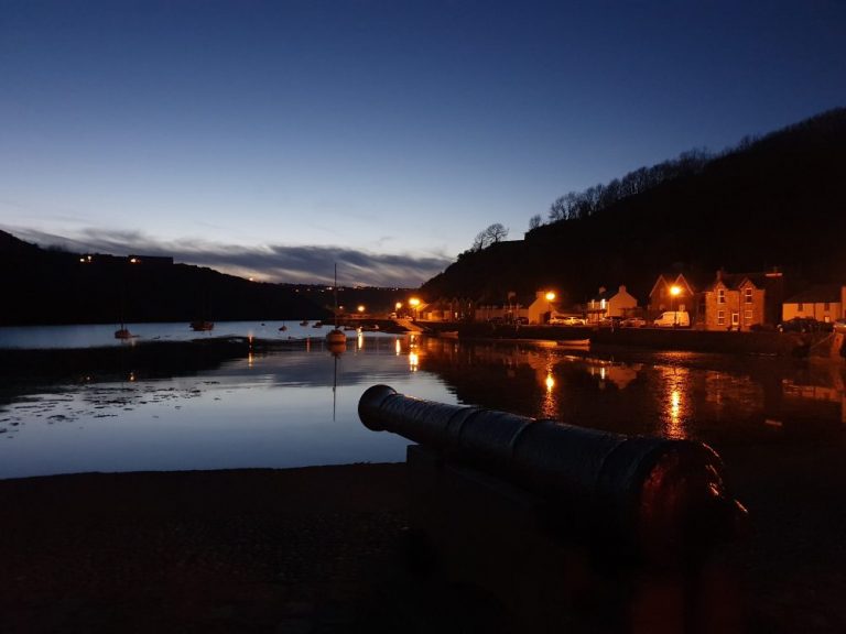 Lower Town Fishguard Night Photography in Pembrokeshire